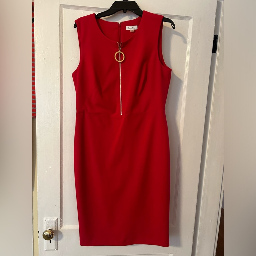 Calvin Klein Red Dress